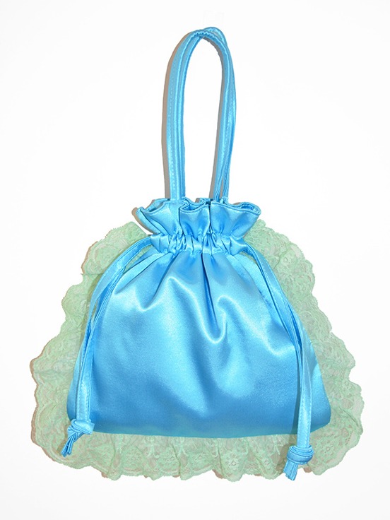 Shell bag / Mint blue