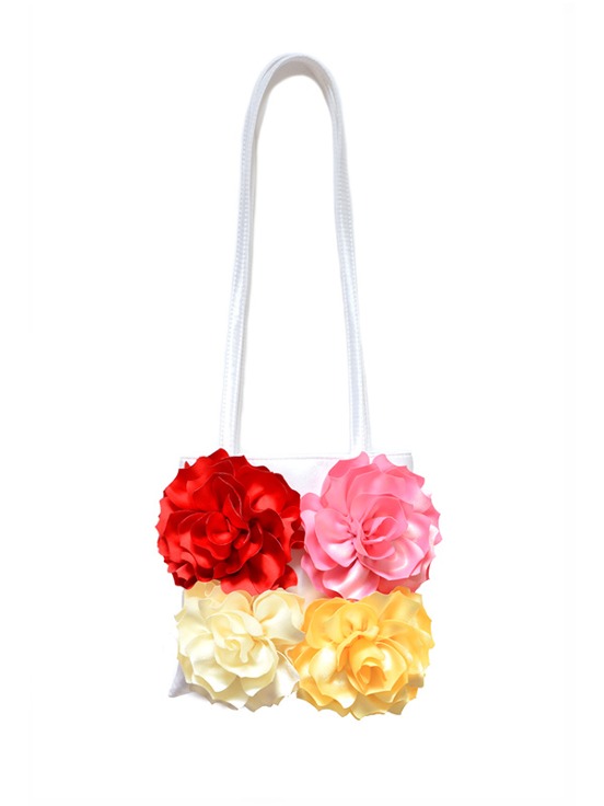 Rose bouquet bag / white bouquet (5/30 이후 출고 예정)
